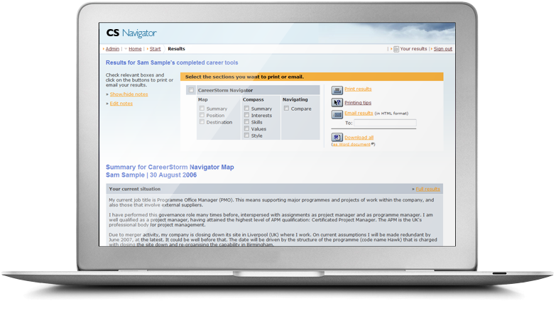 CS Navigator